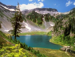 Alpine Jewel, Bagley Lake, Mount Baker Wilderness, Washington