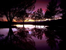 Castaic Lake Sunset, Santa Clarita, California